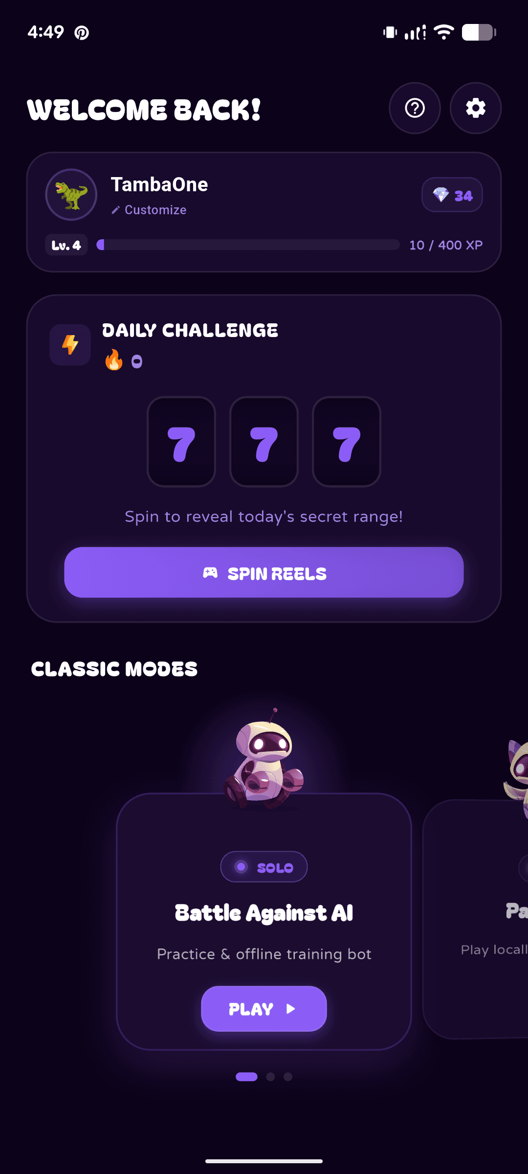Active Battle Screen
