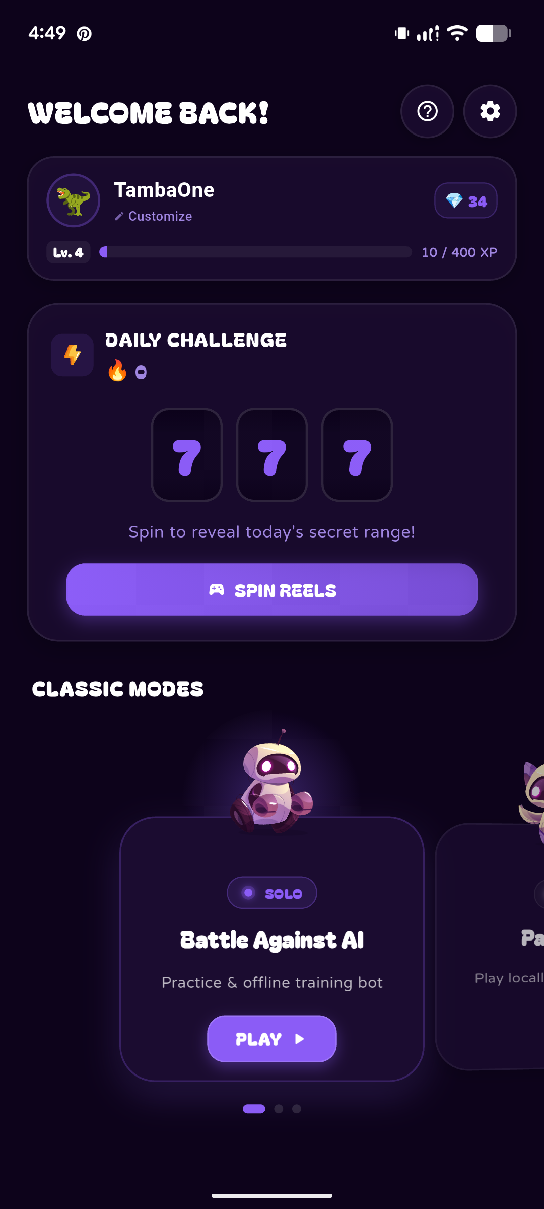 Active Battle Screen